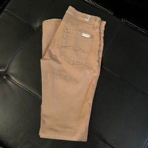 Tan Seven skinny jeans